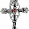 Body Accentz Belly Button Ring Navel Reverse Cross Body Jewelry | Body Piercing Barbells