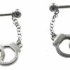 Body Accentz Body Accentz Nipple Shield Rings Barbell Barbells Handcuffs Sold As A Pair 14 Gauge | Body Piercing Barbells