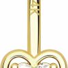 Melighting Melighting 14K Solid Gold Belly Button Ring Heart Belly Ring Gold Dangle Belly Piercing Jewelry 14G Navel Ring For Women | Body Piercing Barbells