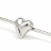 Body Accentz Body Accentz 316L Surgical Heart Arrow 14G 1 3/8 Industrial Bar Ch136 | Body Piercing Barbells