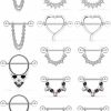 Kadogohno Kadogohno Nipple Rings For Women Nipple Piercing Jewelry 14G Nipple Rings Surgical Steel Screw Dangle Nipplerings Nipple Shield Ring Barbell Body Piercing Jewelry Set 5/8 Inch 16Mm 7 Pairs | Body Piercing Barbells