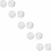 Ruifan Ruifan 10Pcs Clear Uv Acrylic Replacement Balls Retainer Body Jewelry Piercing Barbell Parts 16G 14G | Body Piercing Barbells