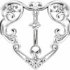 FLOGWE Flogwe 14G Heart Belly Button Ring 316L Inlaid Cz Crystal Heart Reverse Hinge Top Belly Ring Top Down Belly Button Ring Medical Steel Body Piercing Jewelry For Women Girls | Body Piercing Barbells