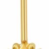 DONGHU Donghu 14K Solid Gold Belly Button Rings 14G Yellow Gold Sun Symbol Belly Button Rings Chic 14K Gold Flower Dangle Belly Button Rings Body Piercing Jewelry For Women | Body Piercing Barbells