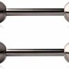 Ruifan Ruifan Grade 23 Titanium Externally Threaded Nipple Shield Barbell Ring Bar Body Piercing 14G 16G 2-6Pcs | Body Piercing Barbells