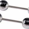 jieji Jieji 14G Stainless Steel Nipple Rings Fuck U Lick Bite Me Nipplerings Sexy Letter Balls Straight Barbell Body Piercing Jewelry For Women Girls 9/16 Inch | Body Piercing Barbells